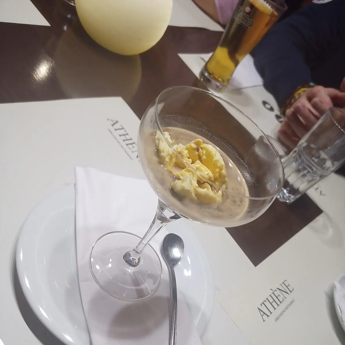 Affogato Espresso Mit Vanilleeis