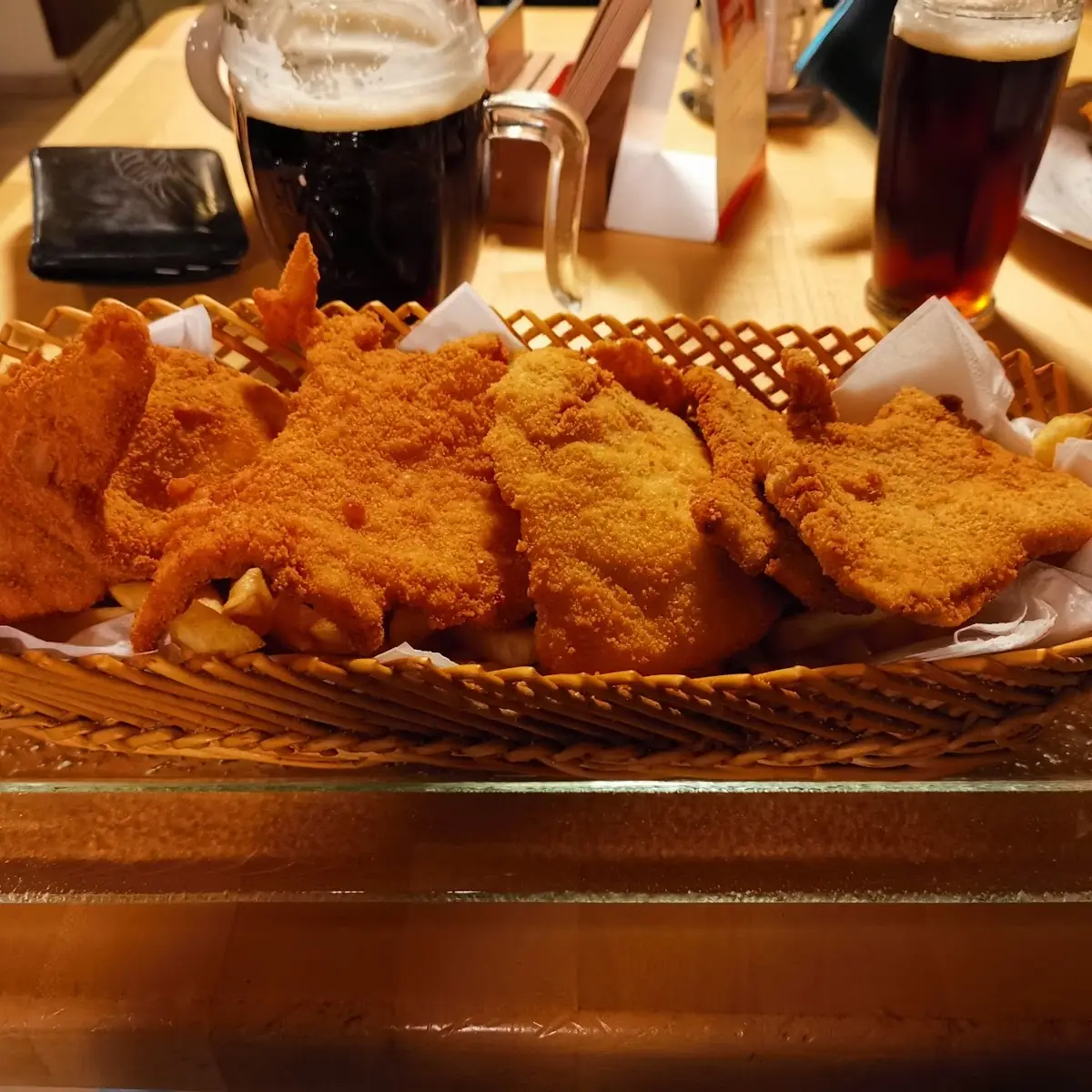 Schnitzelkörbchen