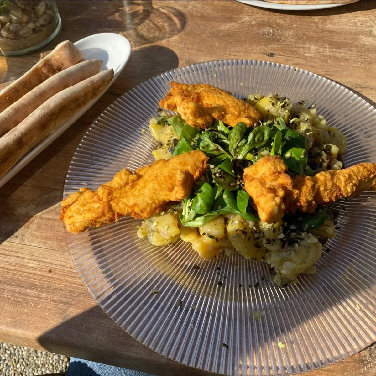 Steirischer Backhendlsalat
