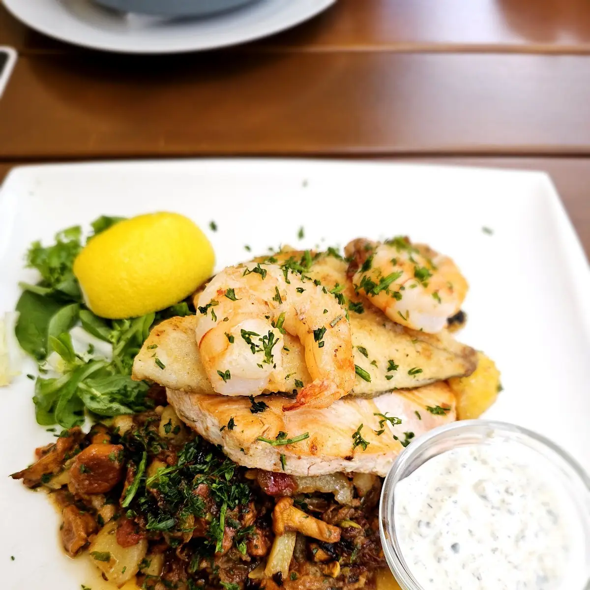 Fischgrillteller