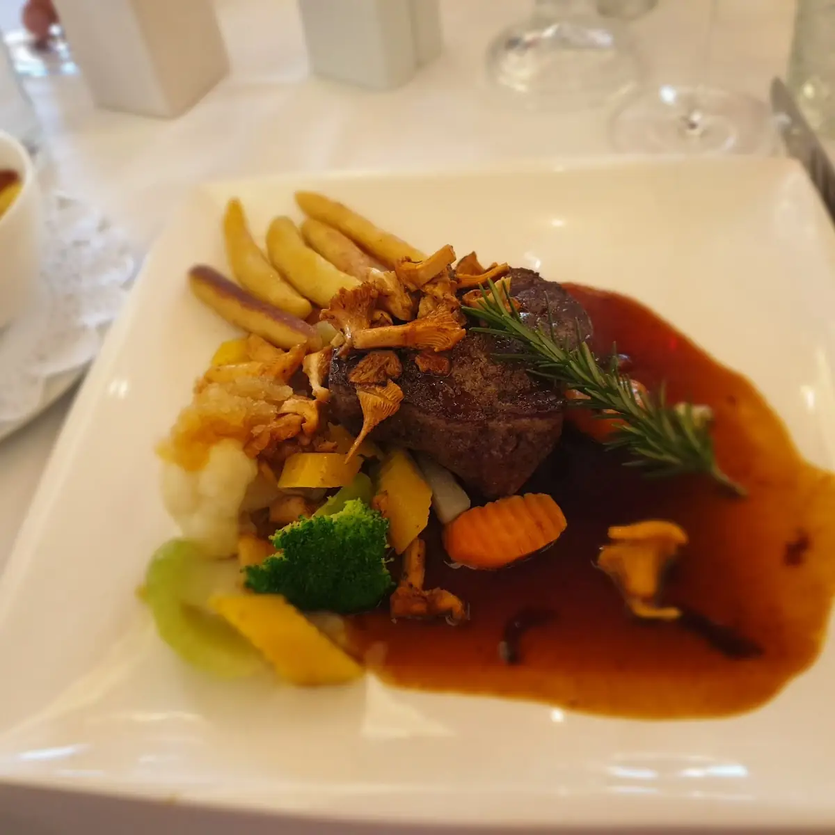 Steak Mit Pfifferling
