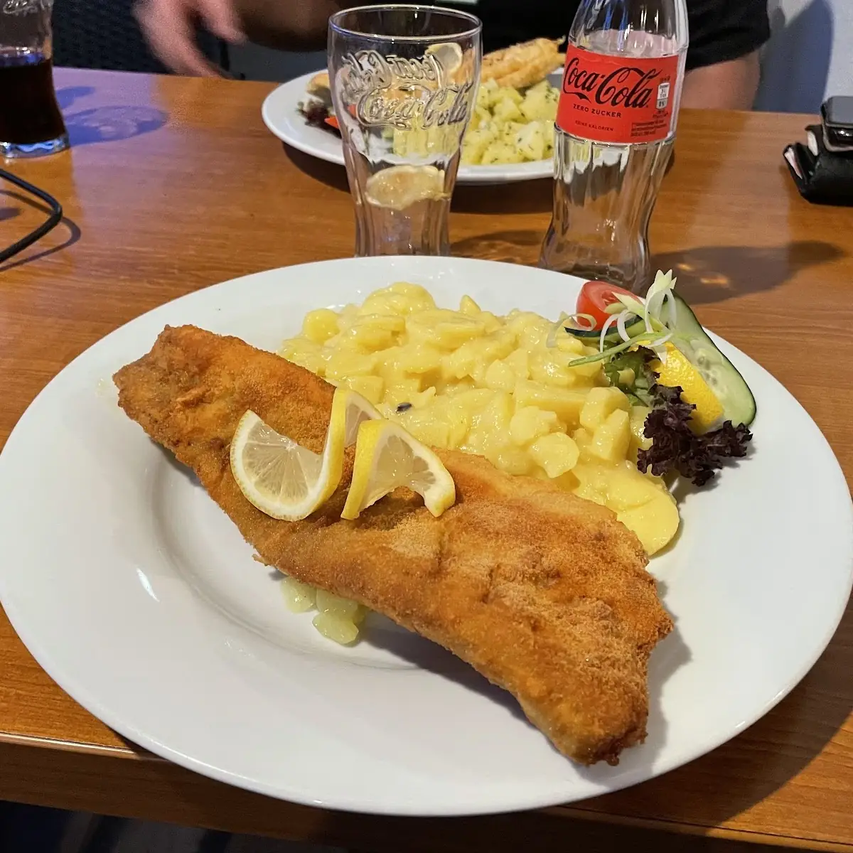 Gebackener Zander