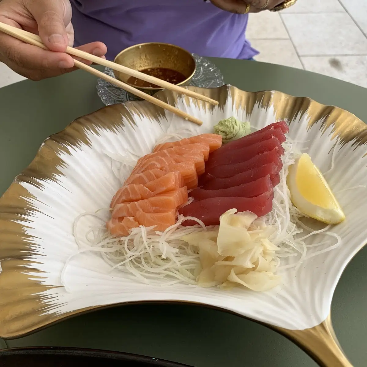 Lachs Und Tuna Sashimi