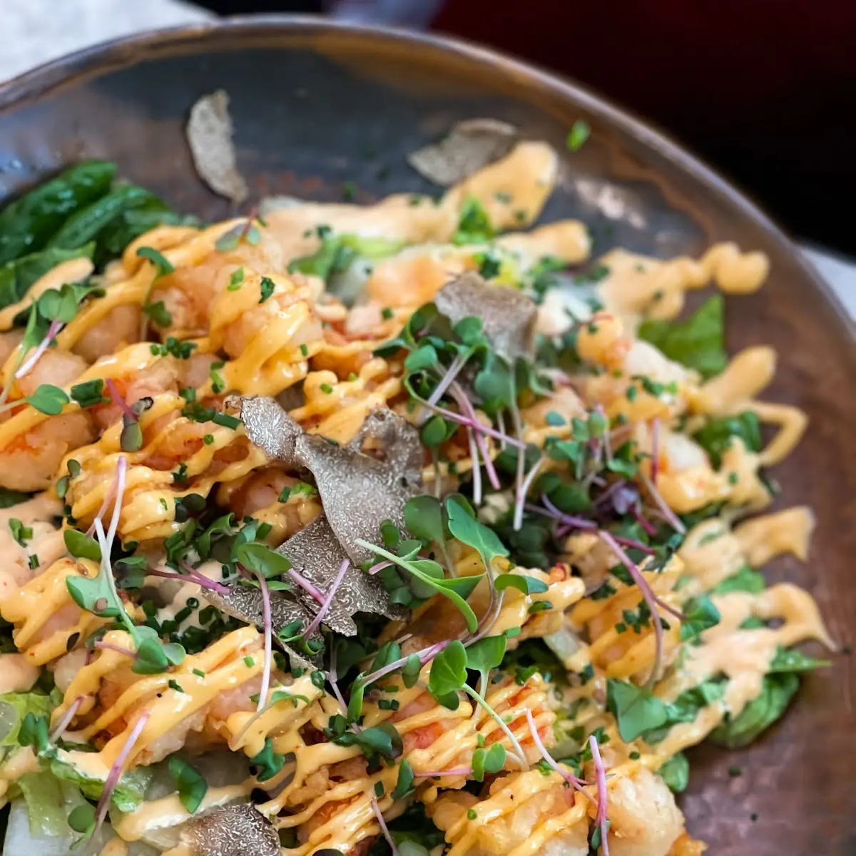Red Prawns Salad