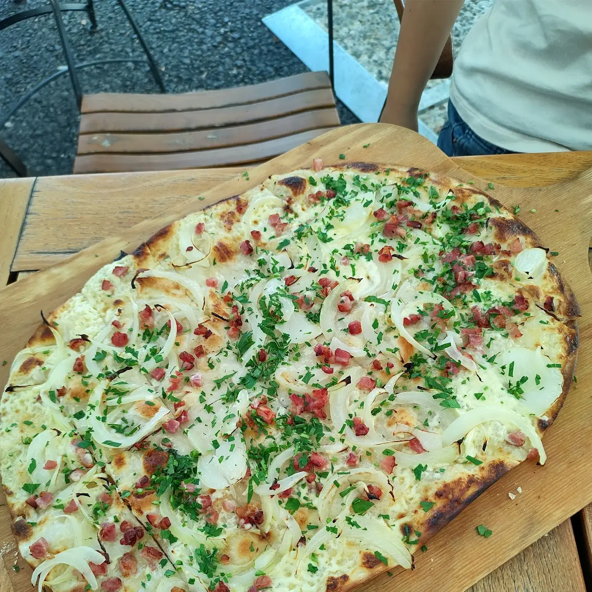 Flammenkuchen Elsaß