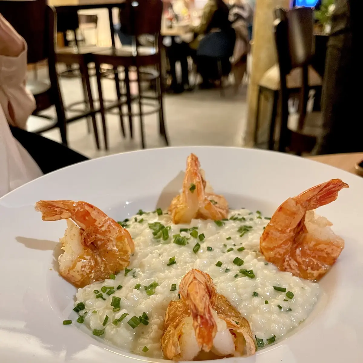 Risotto Al Limone Mit Garnelen