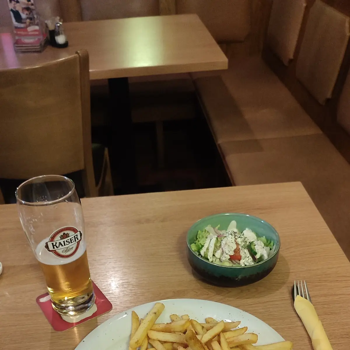 Grillteller Mit Salat