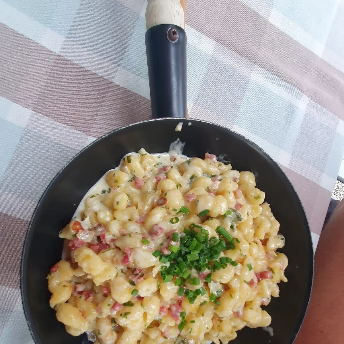 Speckrahmspätzle