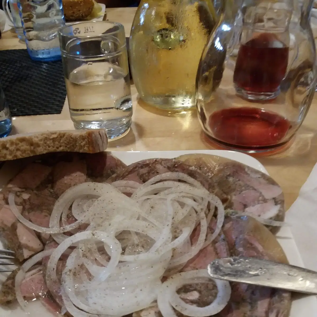 Weißer Presssack