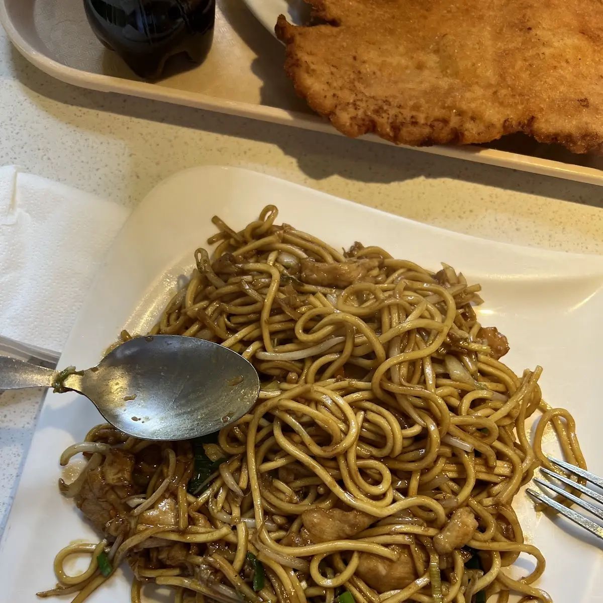 Nudeln Mit Hühnerfleisch