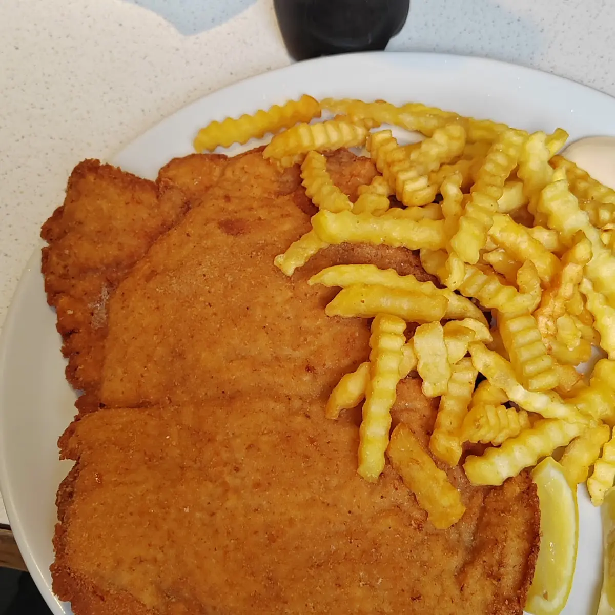 Schnitzel Teller