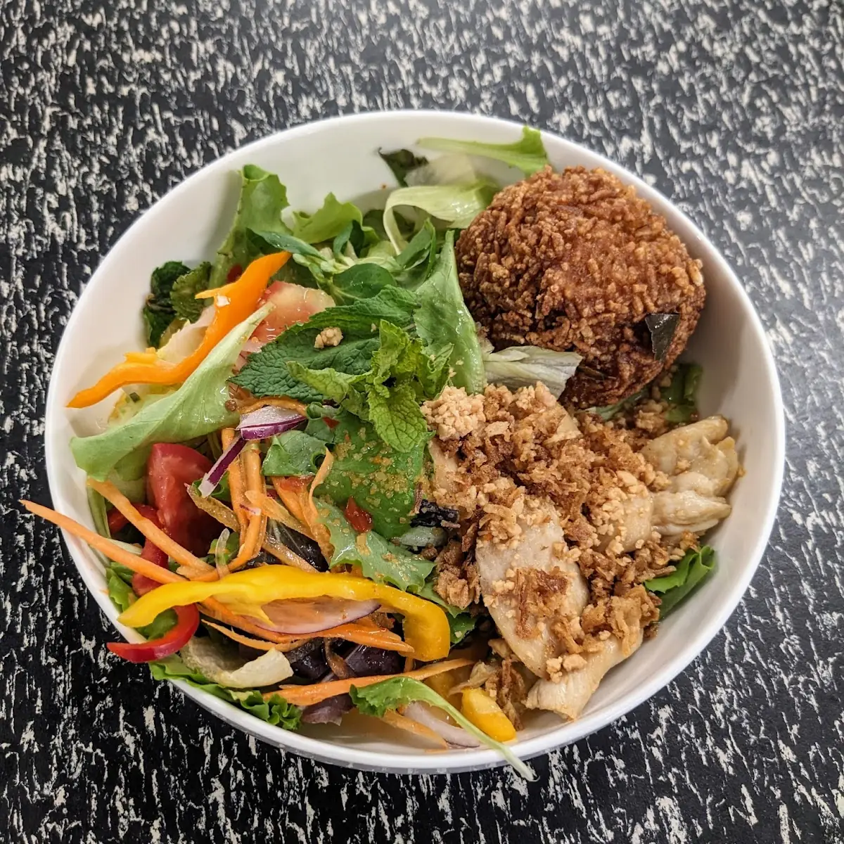 Yam Khao Tood