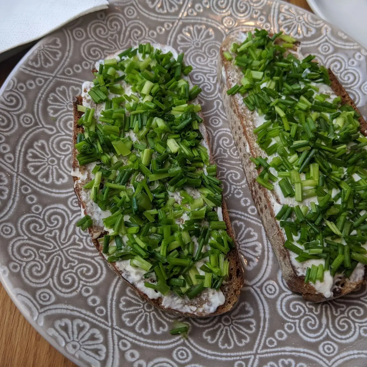 Schnittlauchbrot