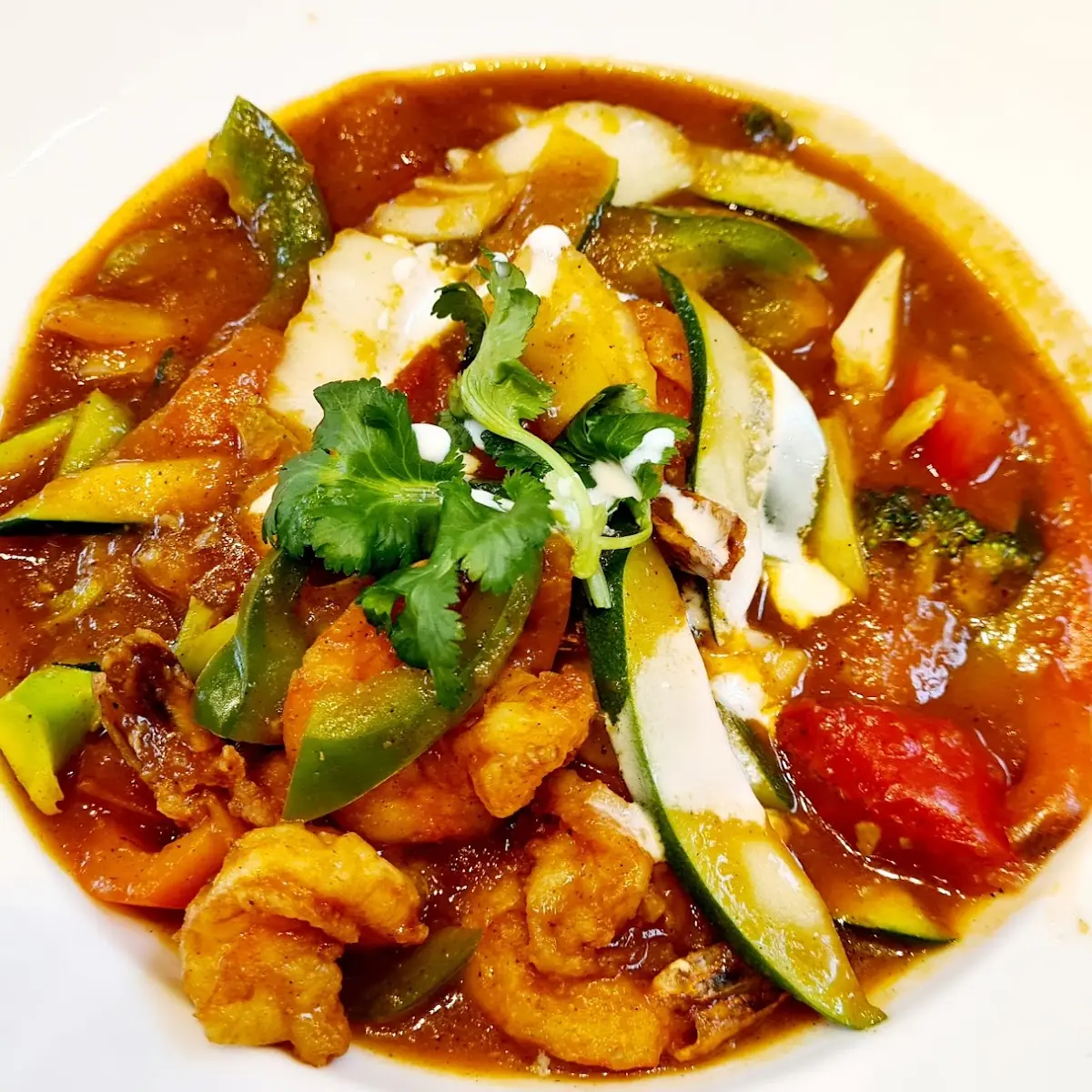 Marsala Garnelen