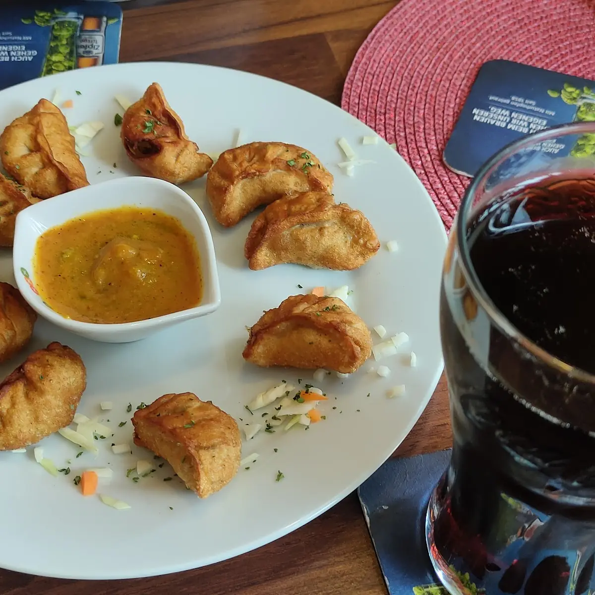 Gebratene Vegetable fried Mo-Mo