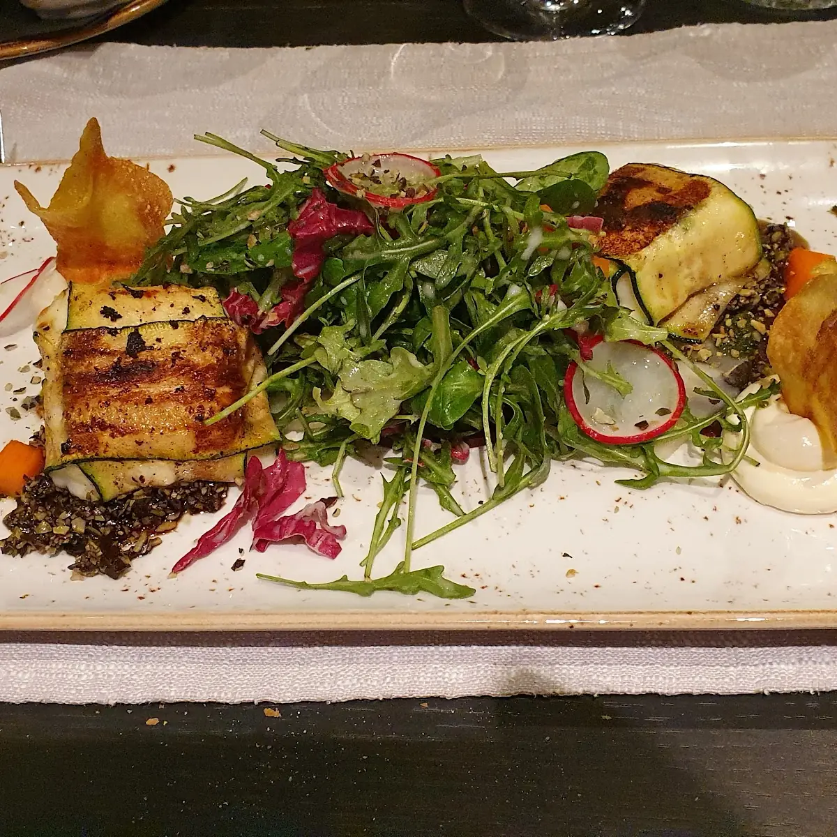 Naaser Schafkäse Im Zucchinimantel