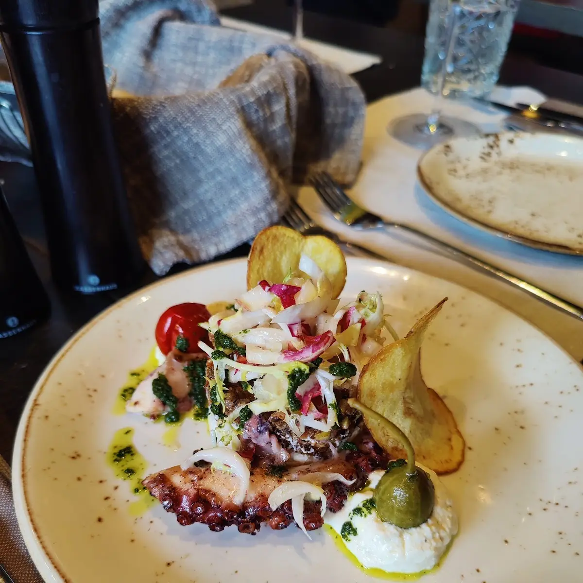 Oktopus Salat Als Vorspeise