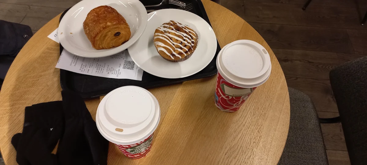 Cinnamon Roll and Pain Au Chocolat