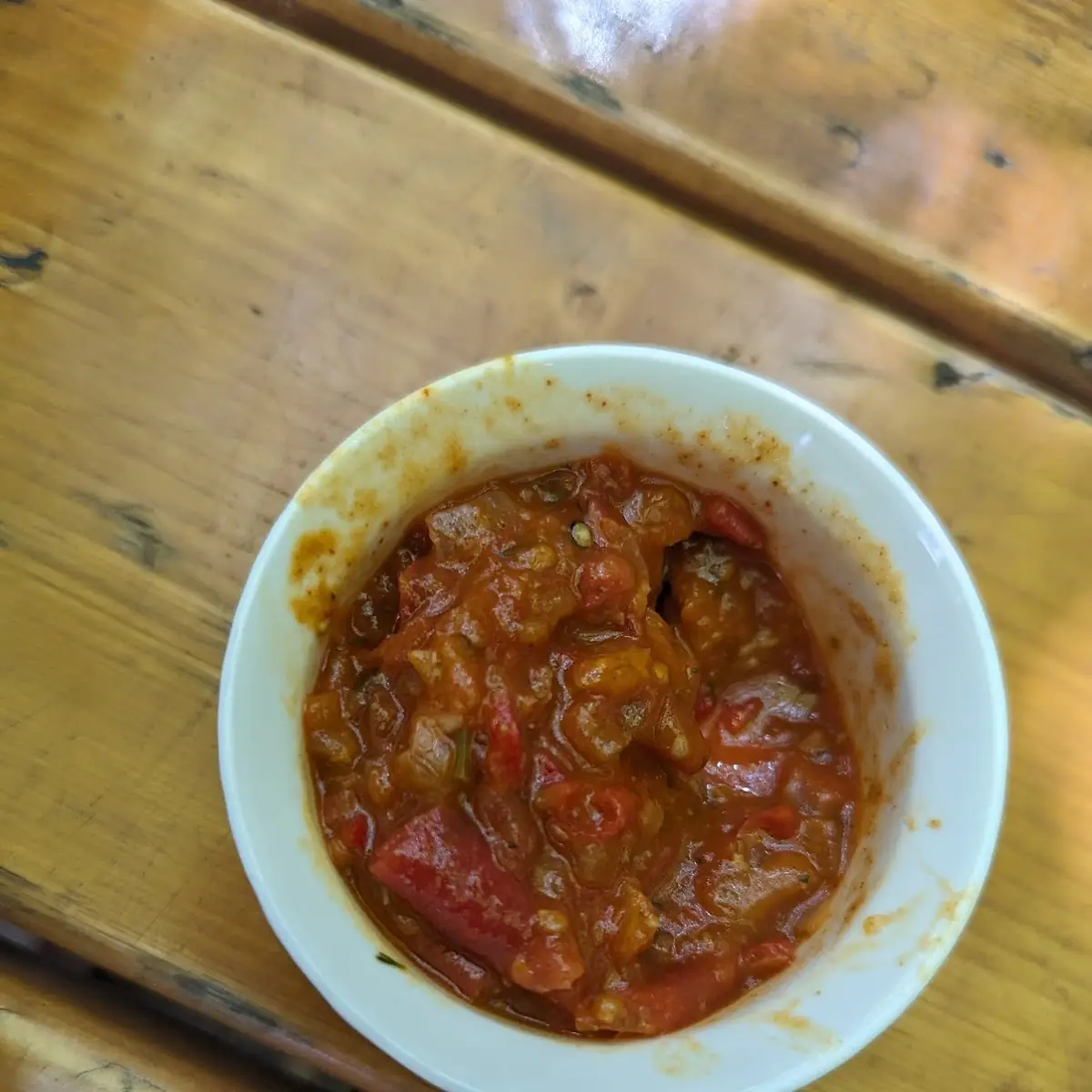 Frische Sauce Scharf Und Fruchtig