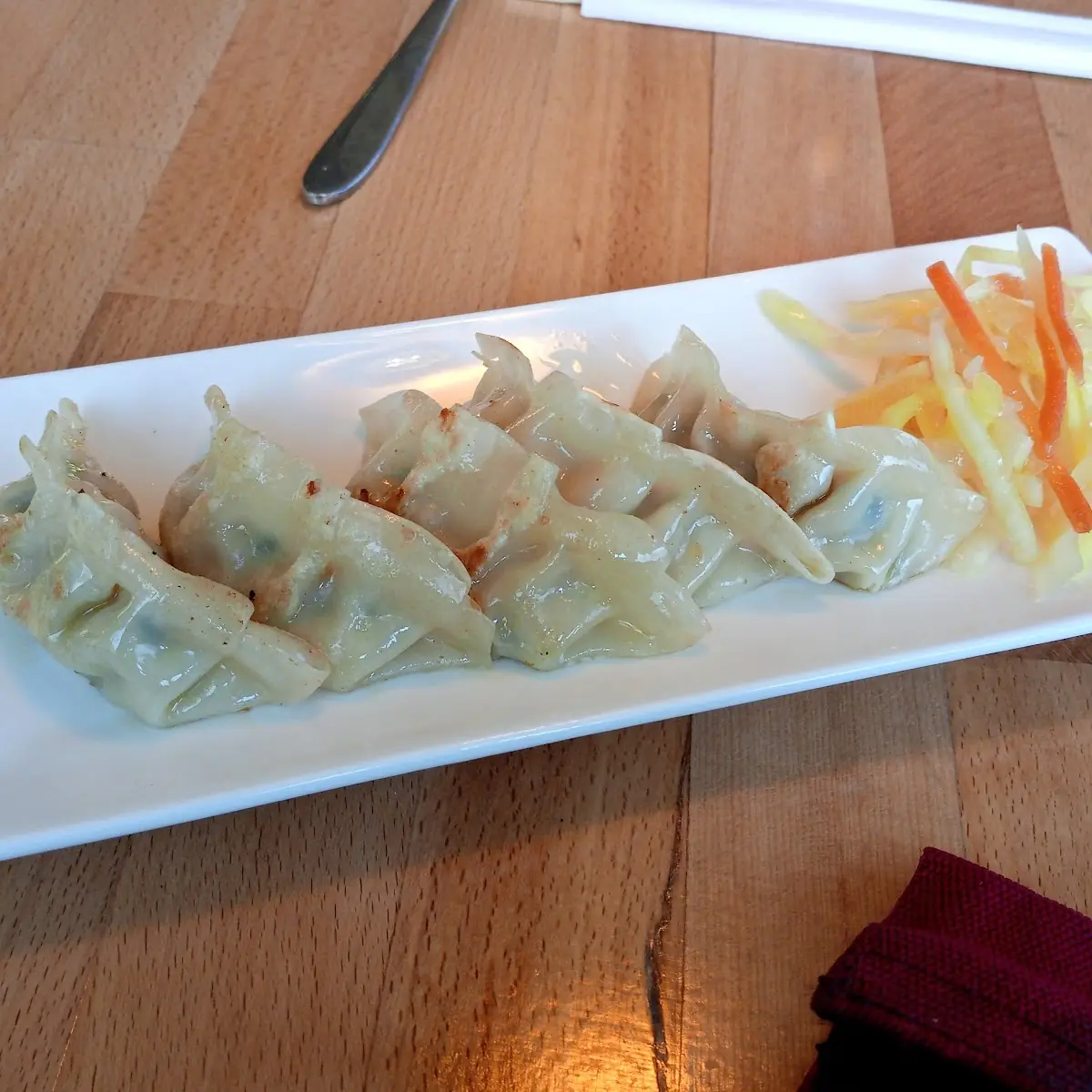 Gyoza Mit Gemüse