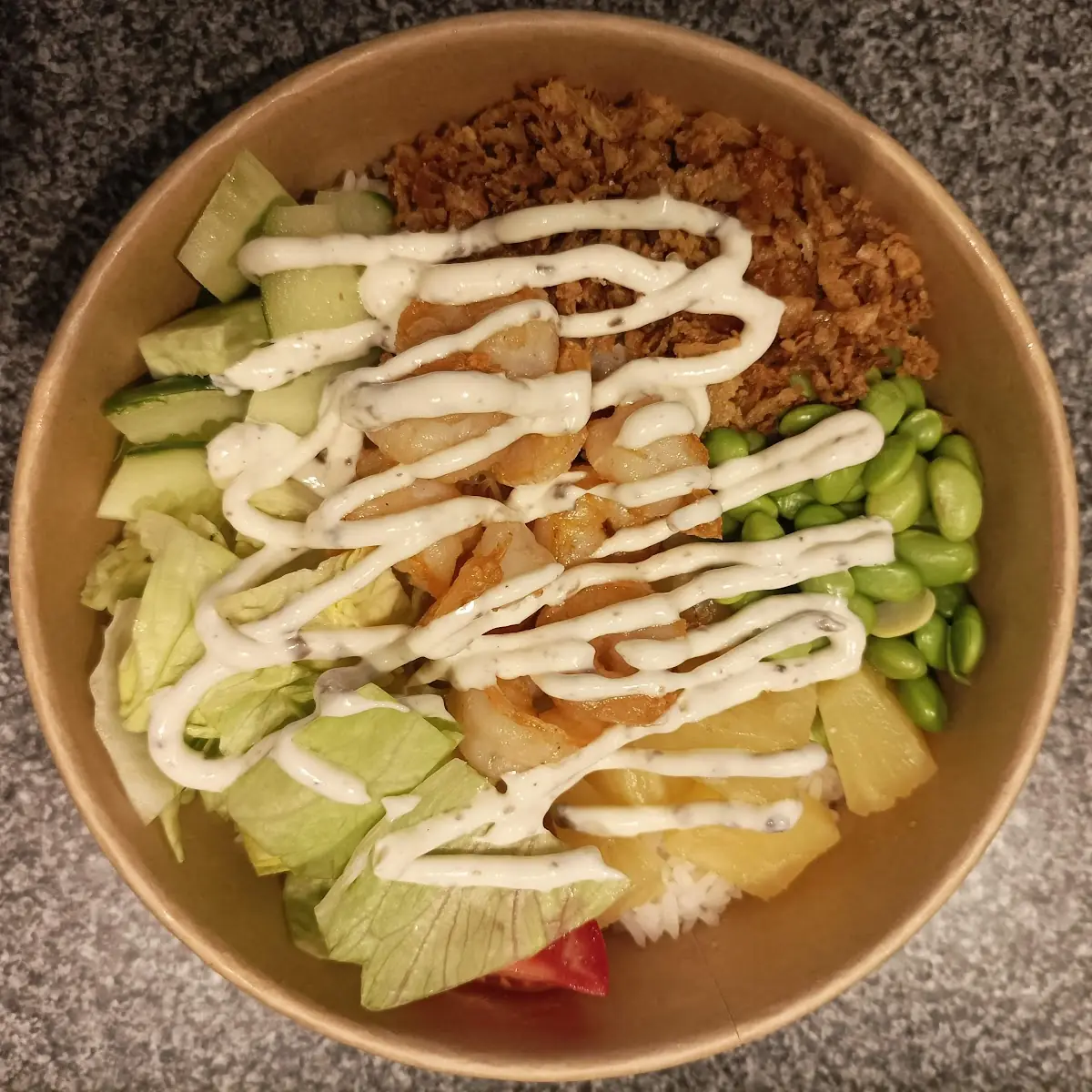 Shrimp Poke Bowl