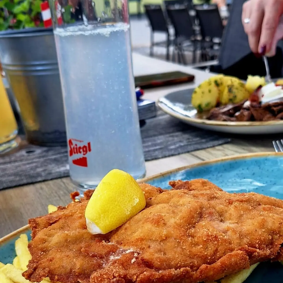 Gebackenes Krausischnitzel
