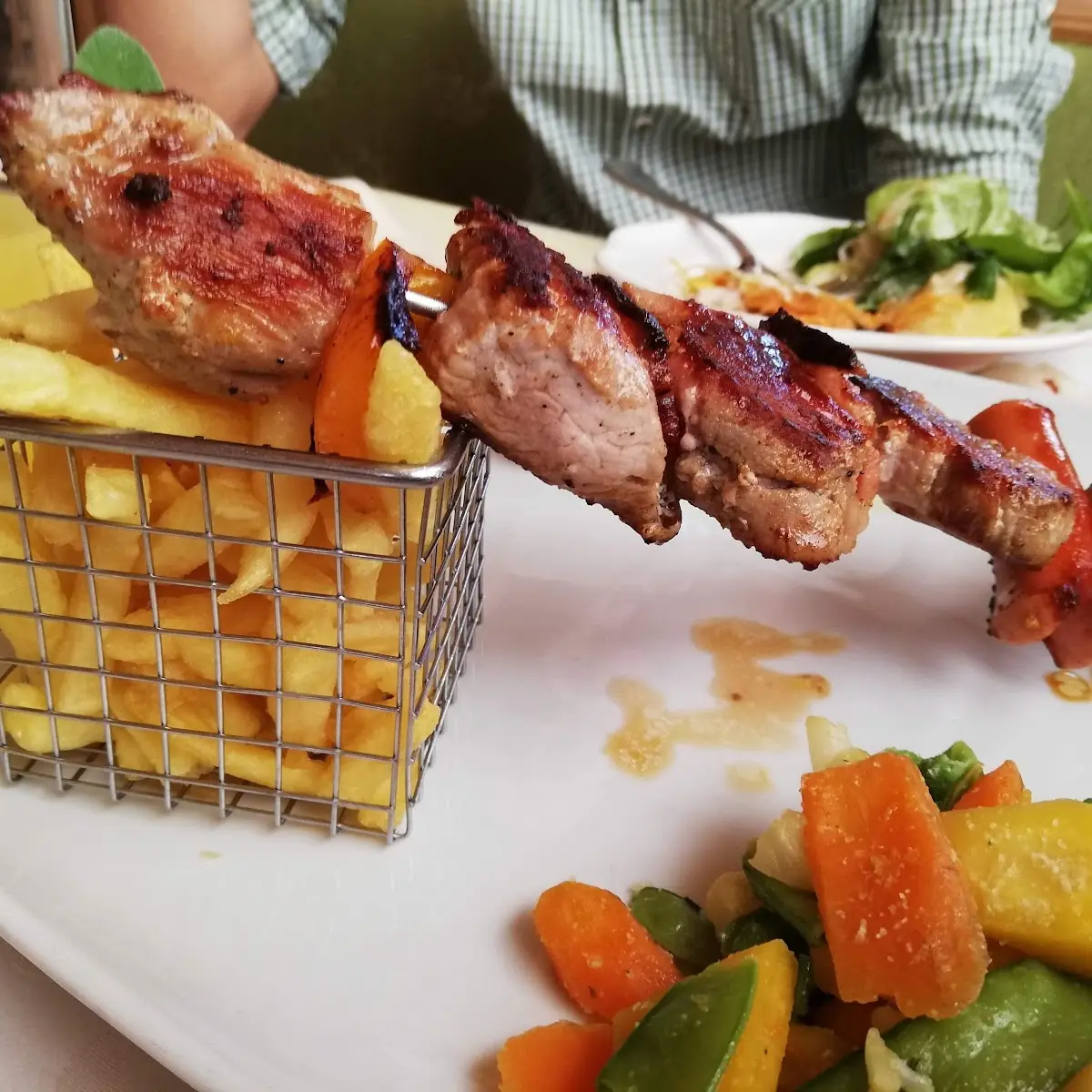 Spiess Mit Pommes