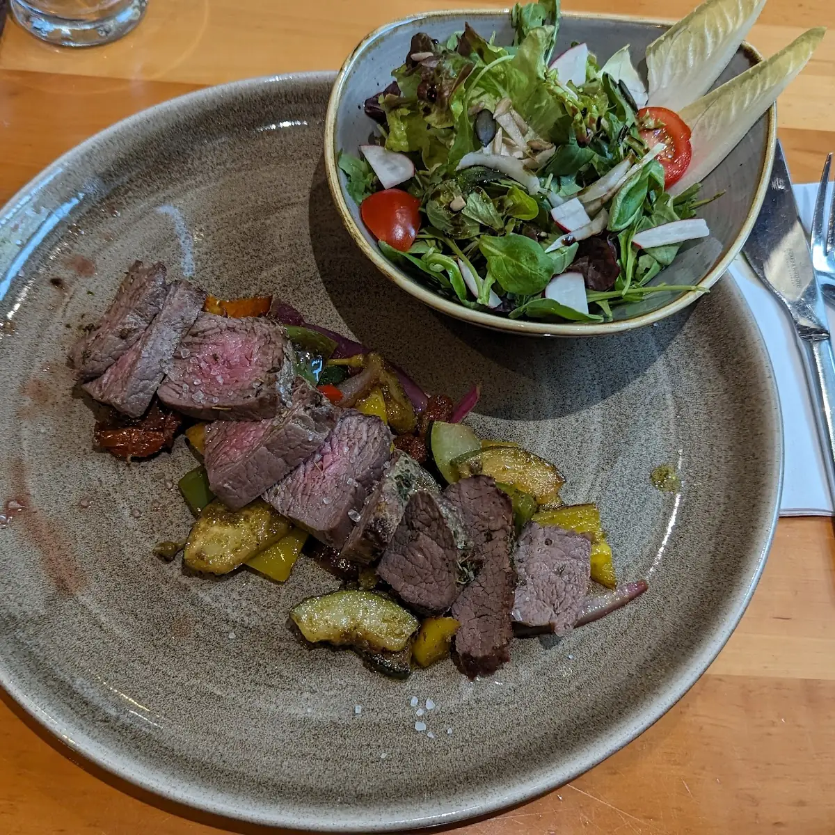 Steak Salat