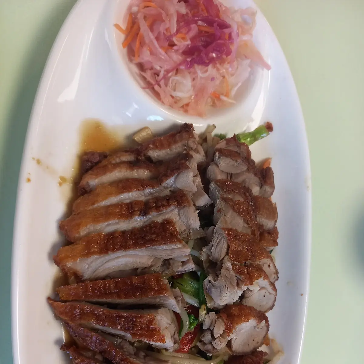 Basil and Chili Duck