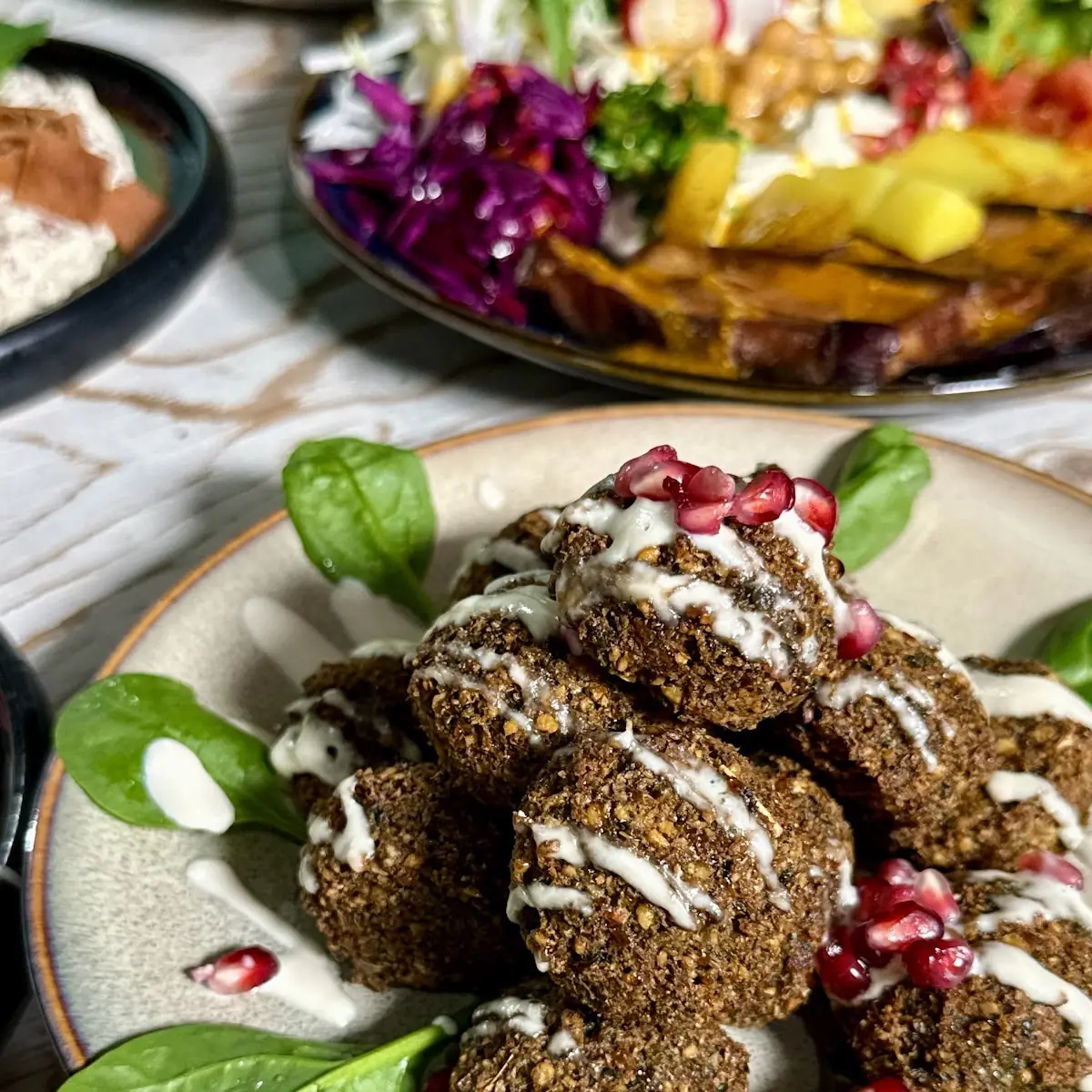 Hummus Falafel Bowl