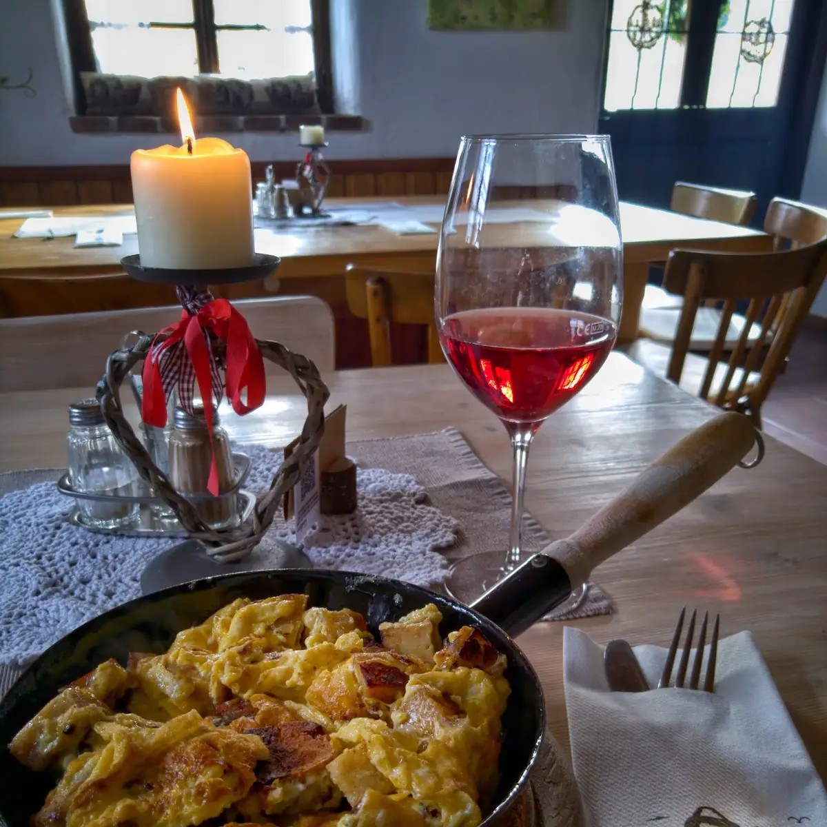 Gerösteter Knödel