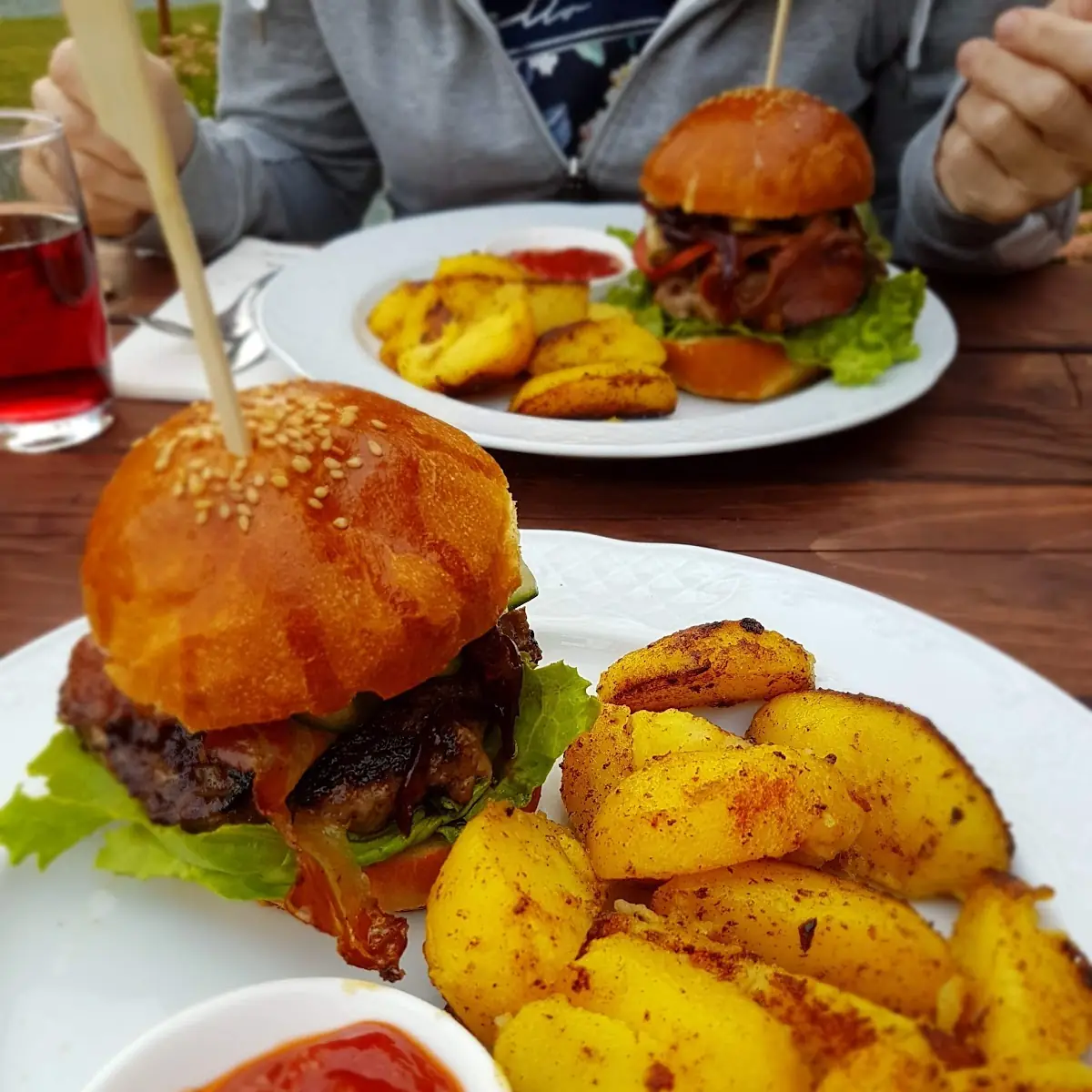 Wildschweinburger