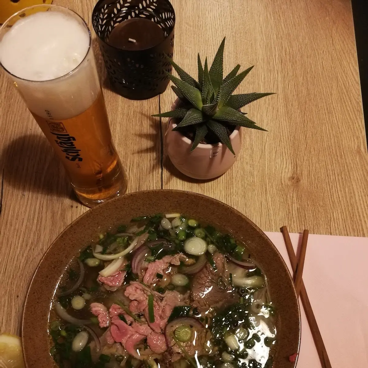 Pho Suppe Nationalgericht Aus Vietnsm