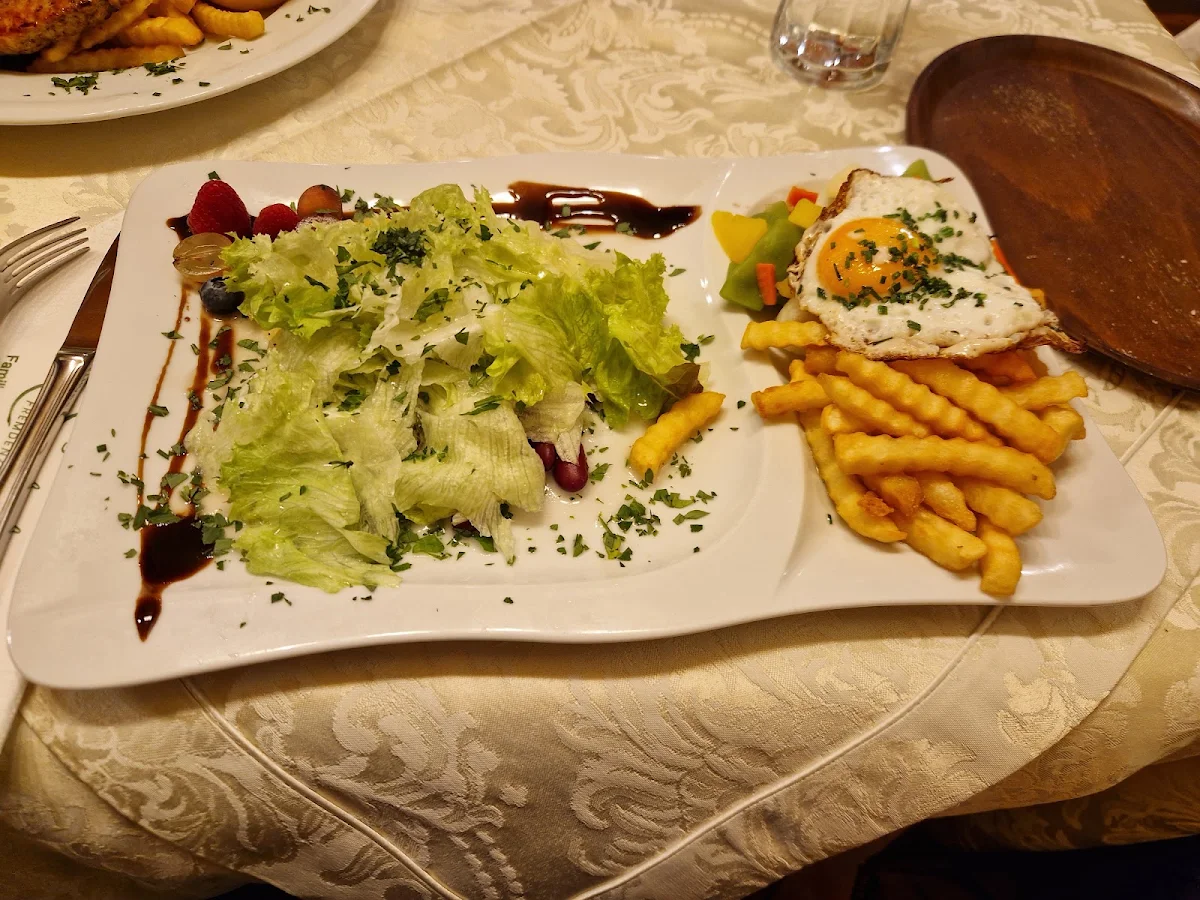 Warme Salatplatte