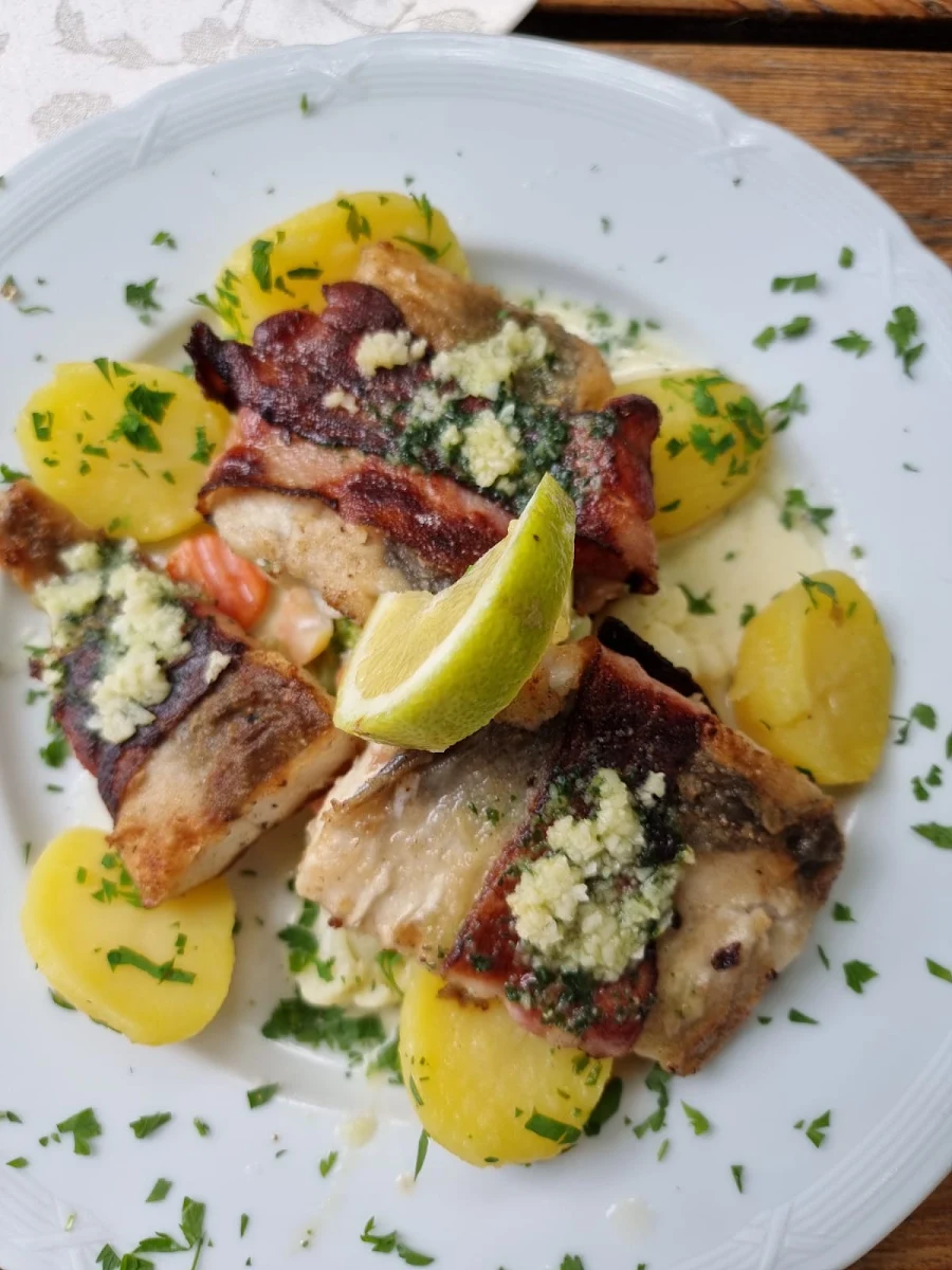 Zanderfilet Im Spekmantel