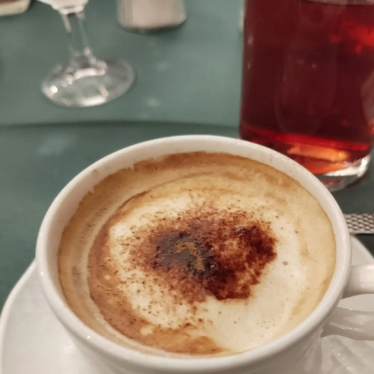 Cappuccino Mit Milchschaum