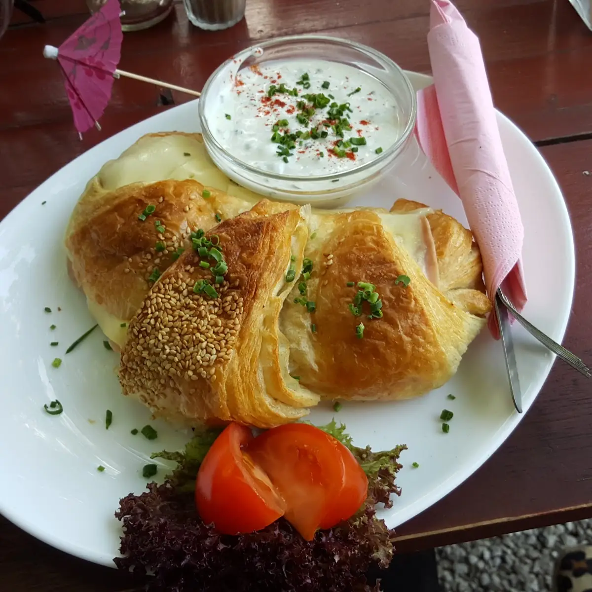 Schinken Käse Croissant