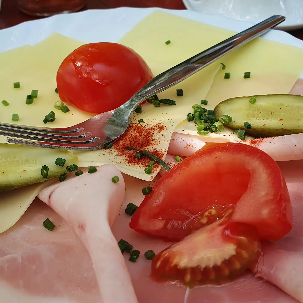 Schinken Käse Teller
