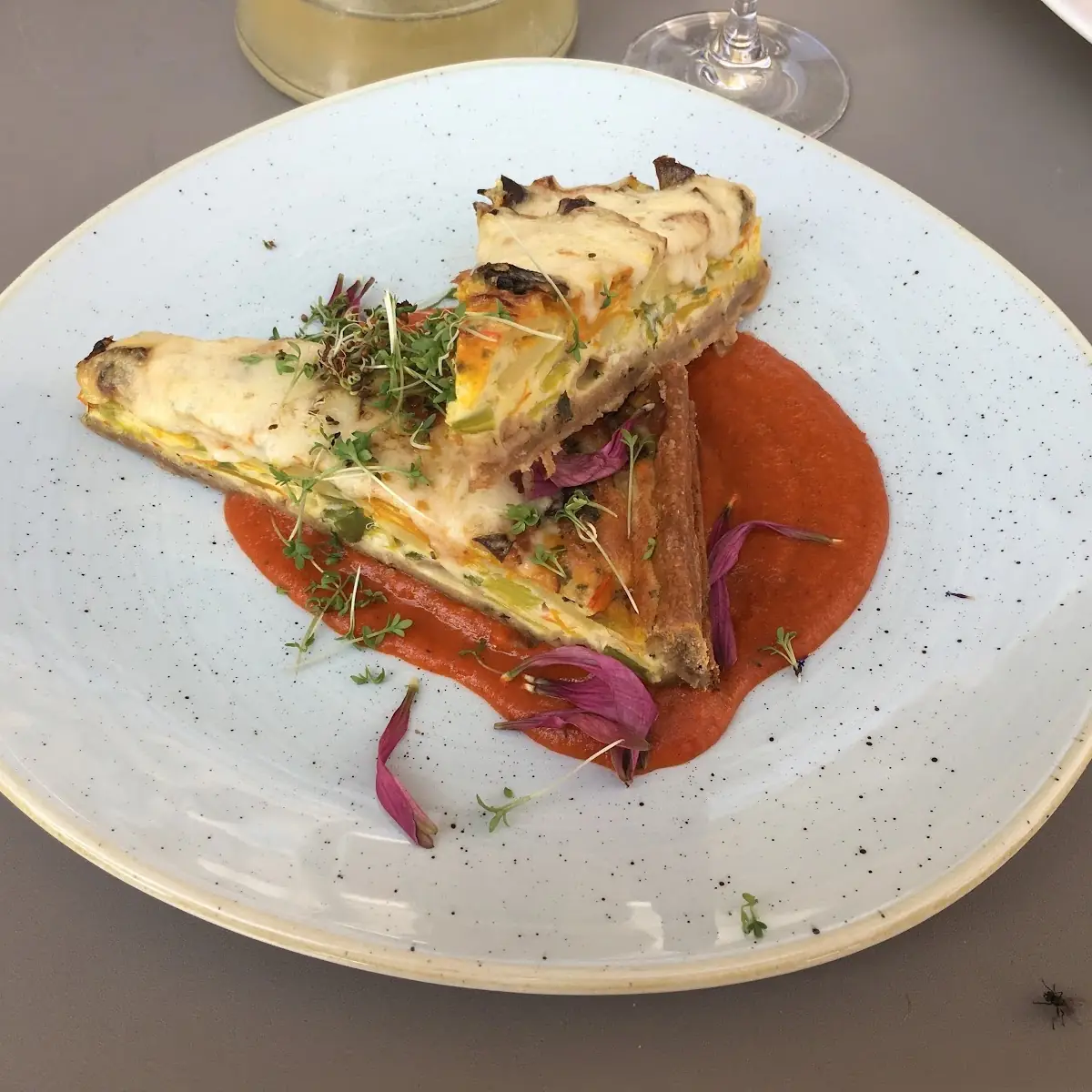 Erdäpfel-kürbis-quiche
