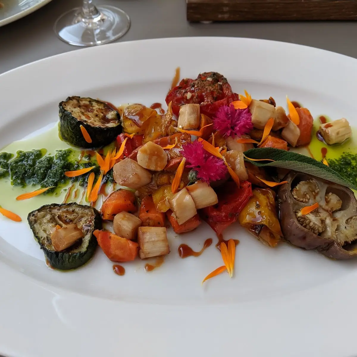 Gegrilltes Gemüse Kalt Serviert