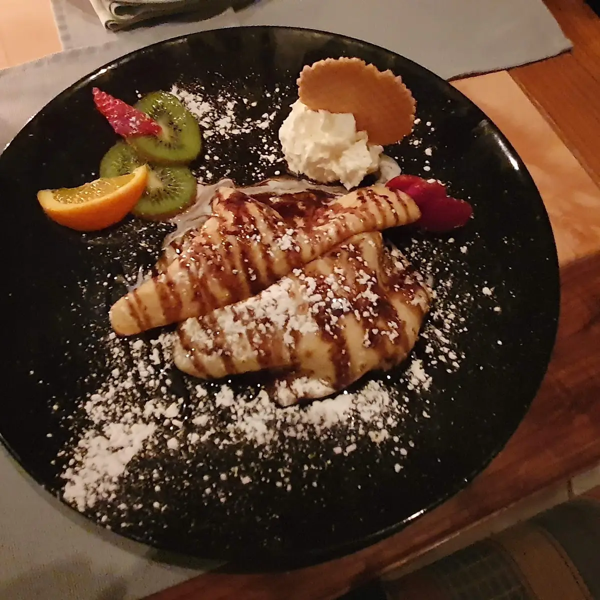 Palatschinken Mit Vanilleeis