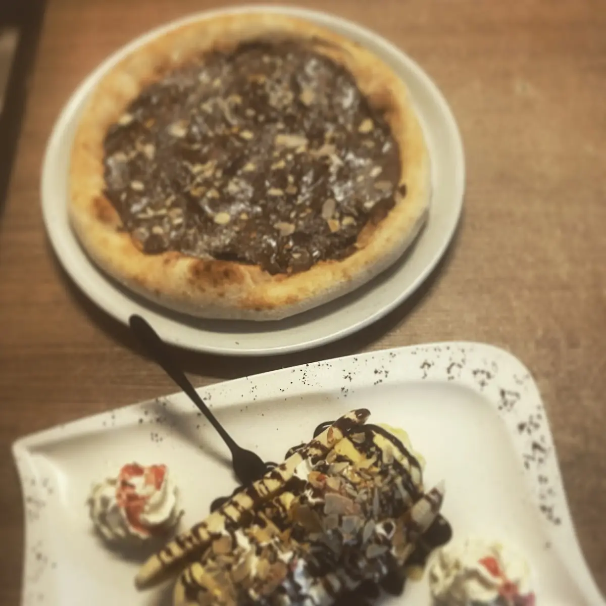 Spezial Nutella Pizza