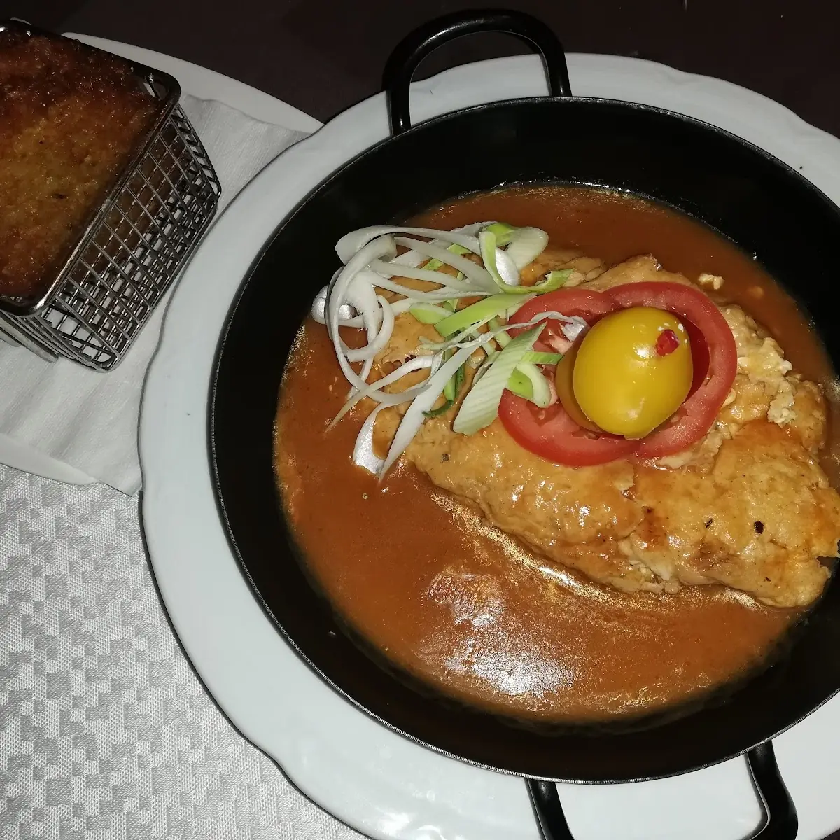 Griechische Hühnerpfanne
