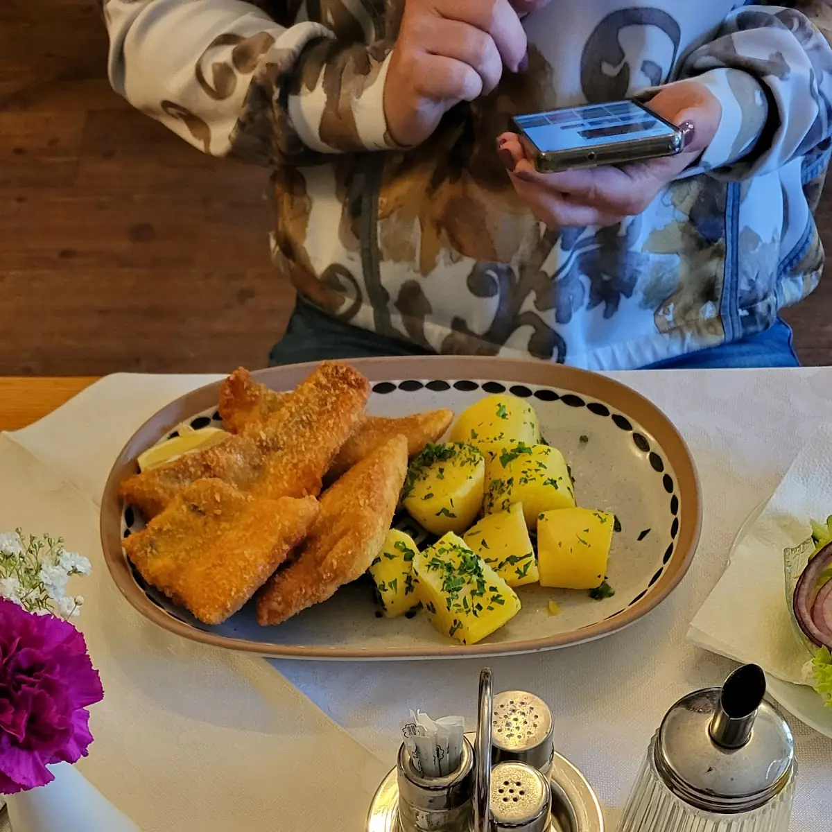 Grillteller Zanderfilet