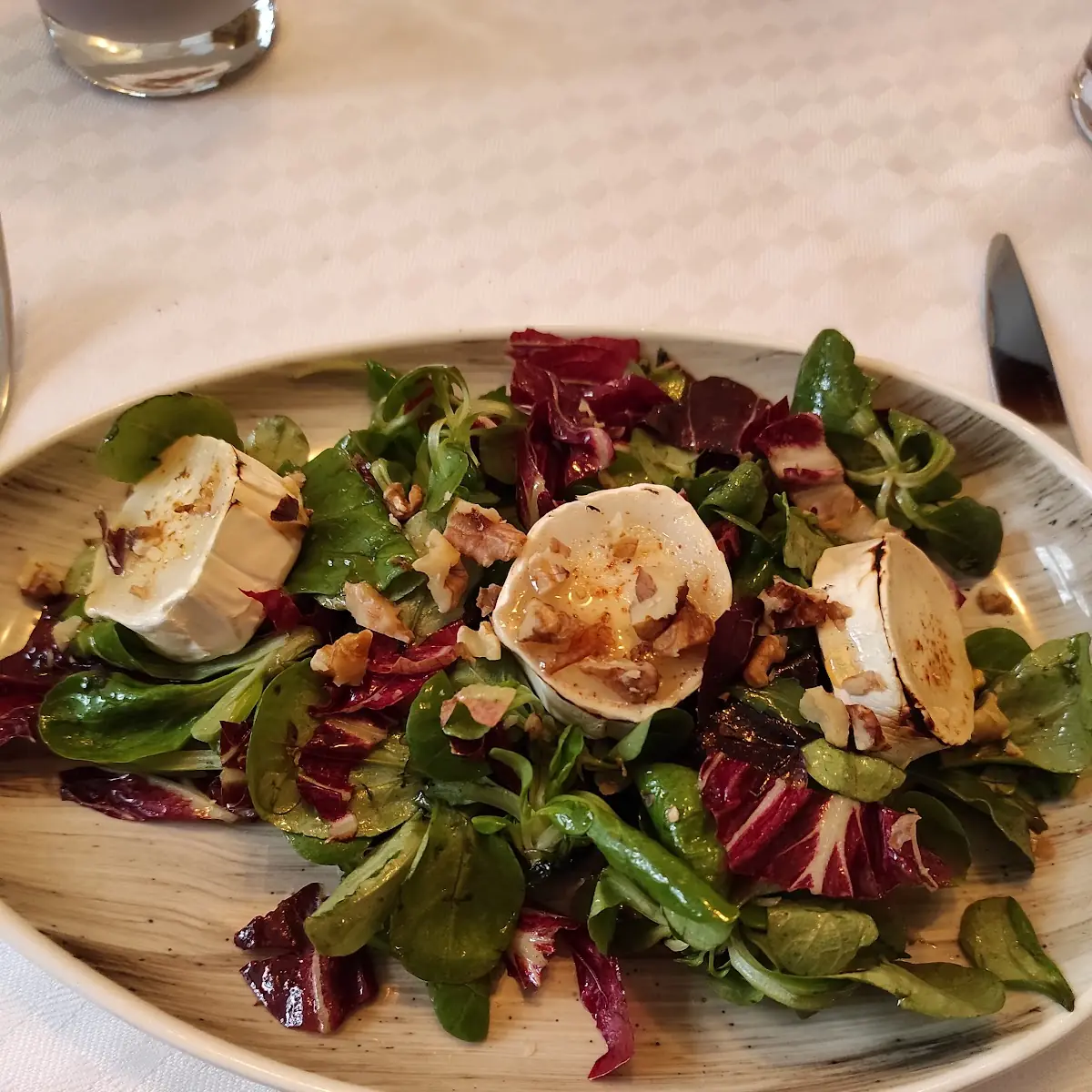 Ziegenkäse Auf Salat