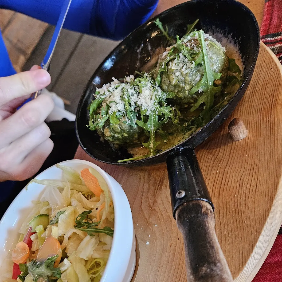 Spinatknödel