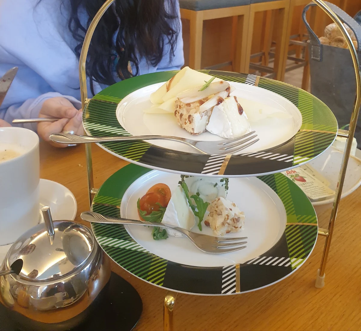 Single Breakfast Plate