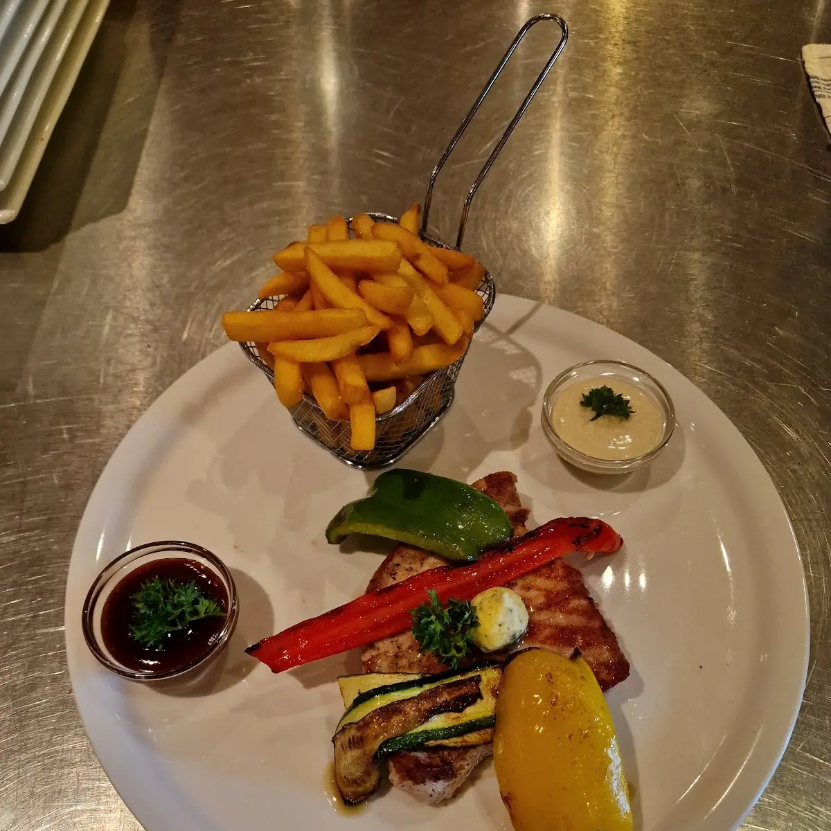 Schweinerückensteak