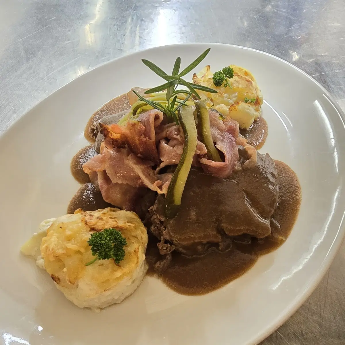 Wildhackbraten