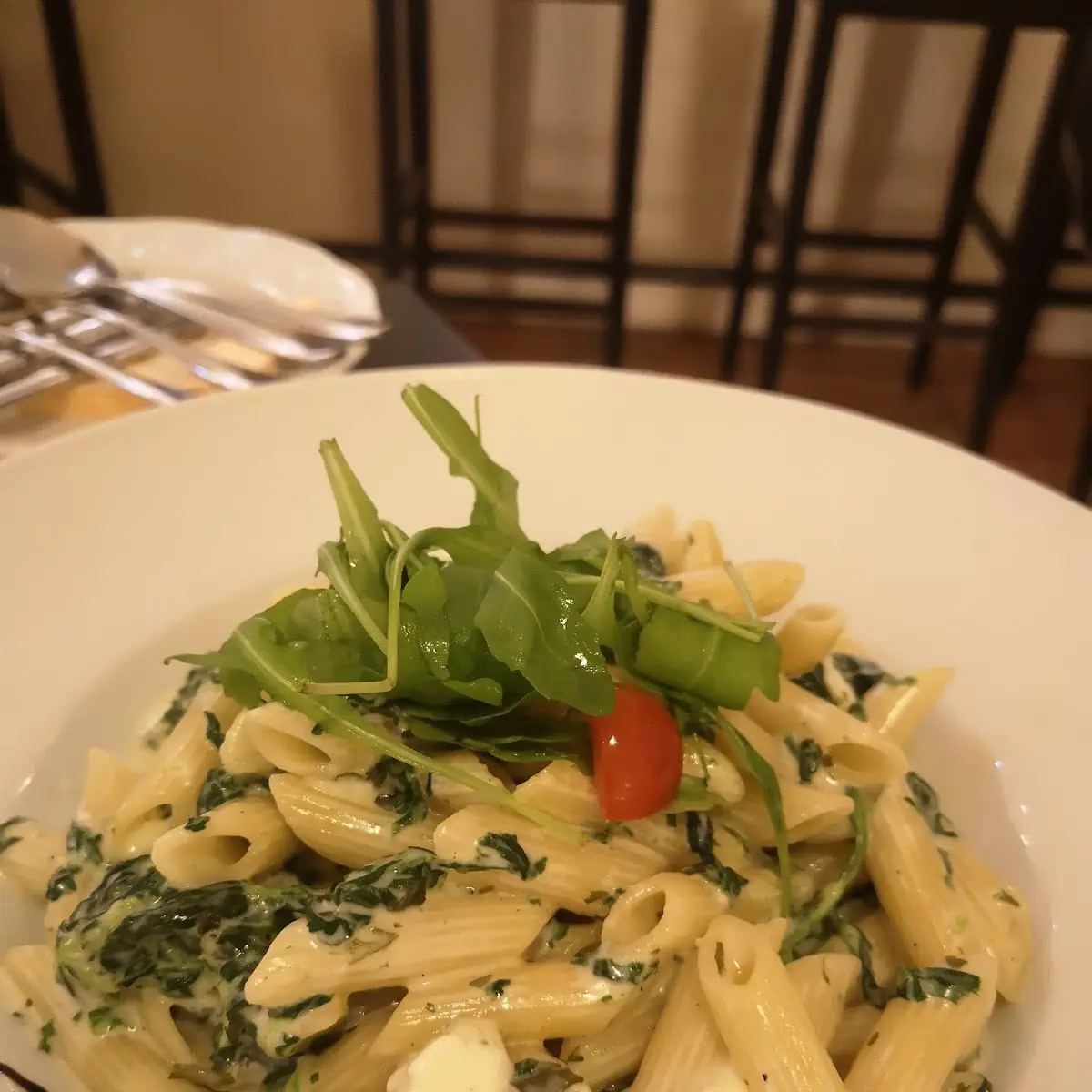 Spaghetti Al Pesto